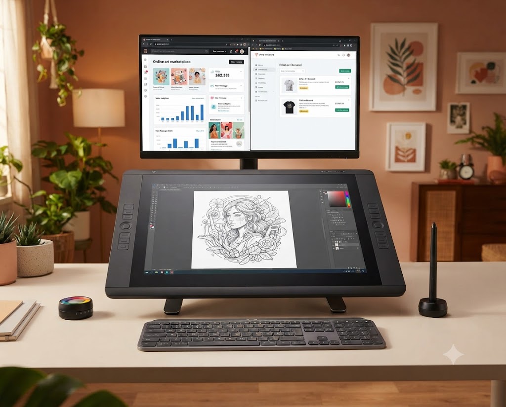 Art Marketplaces & Creative Tools