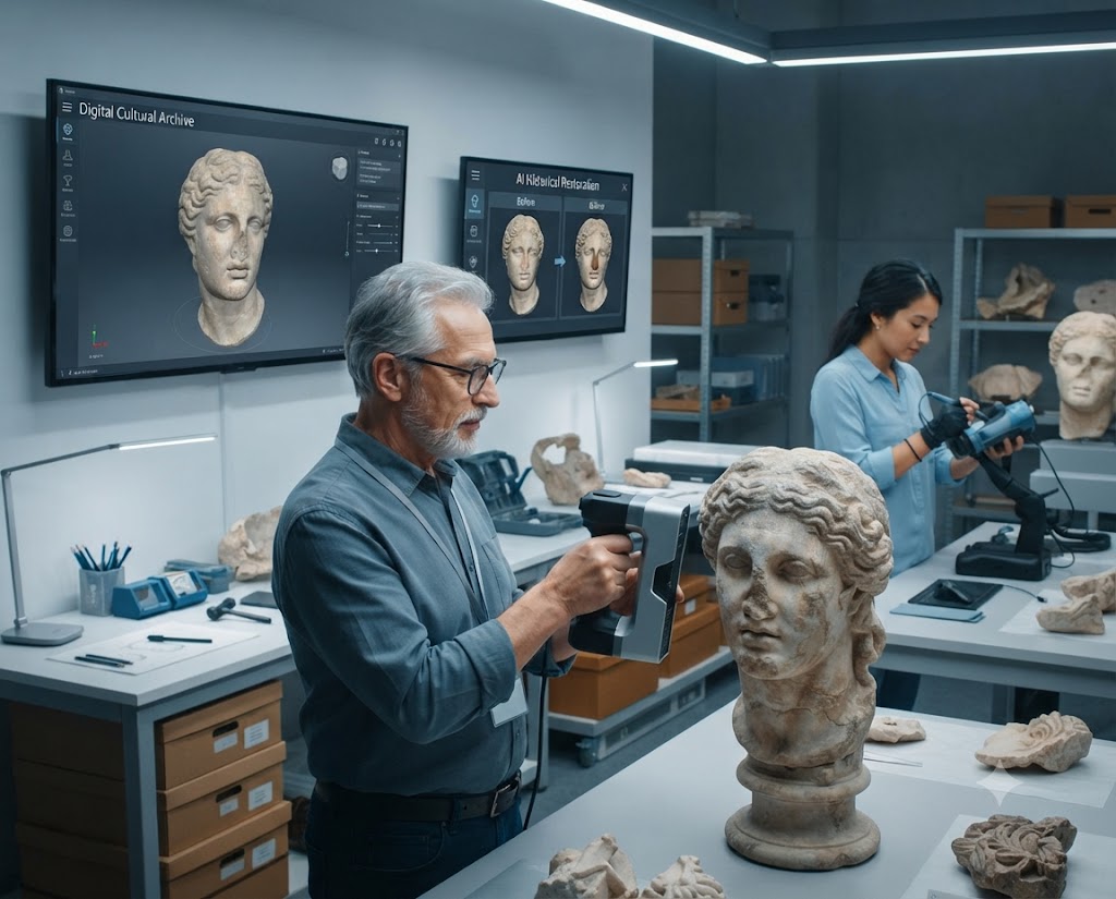 Digital Heritage Preservation & Sustainable Art Innovation
